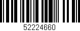 Código de barras (EAN, GTIN, SKU, ISBN): '52224660'