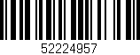 Código de barras (EAN, GTIN, SKU, ISBN): '52224957'