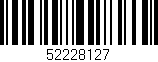 Código de barras (EAN, GTIN, SKU, ISBN): '52228127'
