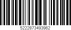 Código de barras (EAN, GTIN, SKU, ISBN): '5222873493962'