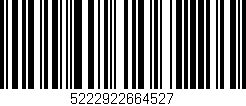 Código de barras (EAN, GTIN, SKU, ISBN): '5222922664527'