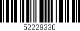 Código de barras (EAN, GTIN, SKU, ISBN): '52229330'