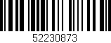 Código de barras (EAN, GTIN, SKU, ISBN): '52230873'