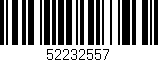Código de barras (EAN, GTIN, SKU, ISBN): '52232557'