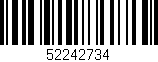 Código de barras (EAN, GTIN, SKU, ISBN): '52242734'