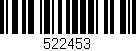 Código de barras (EAN, GTIN, SKU, ISBN): '522453'