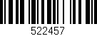 Código de barras (EAN, GTIN, SKU, ISBN): '522457'