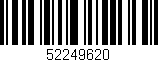 Código de barras (EAN, GTIN, SKU, ISBN): '52249620'