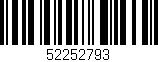 Código de barras (EAN, GTIN, SKU, ISBN): '52252793'