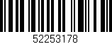 Código de barras (EAN, GTIN, SKU, ISBN): '52253178'