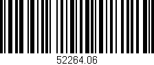 Código de barras (EAN, GTIN, SKU, ISBN): '52264.06'