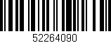 Código de barras (EAN, GTIN, SKU, ISBN): '52264090'