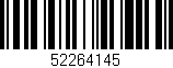 Código de barras (EAN, GTIN, SKU, ISBN): '52264145'