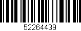 Código de barras (EAN, GTIN, SKU, ISBN): '52264439'