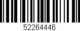 Código de barras (EAN, GTIN, SKU, ISBN): '52264446'