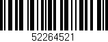 Código de barras (EAN, GTIN, SKU, ISBN): '52264521'