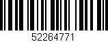 Código de barras (EAN, GTIN, SKU, ISBN): '52264771'