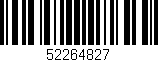 Código de barras (EAN, GTIN, SKU, ISBN): '52264827'
