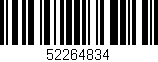 Código de barras (EAN, GTIN, SKU, ISBN): '52264834'