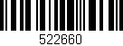 Código de barras (EAN, GTIN, SKU, ISBN): '522660'