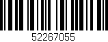 Código de barras (EAN, GTIN, SKU, ISBN): '52267055'