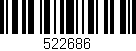 Código de barras (EAN, GTIN, SKU, ISBN): '522686'