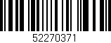 Código de barras (EAN, GTIN, SKU, ISBN): '52270371'
