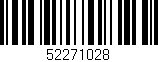 Código de barras (EAN, GTIN, SKU, ISBN): '52271028'