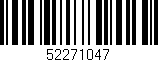 Código de barras (EAN, GTIN, SKU, ISBN): '52271047'