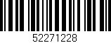 Código de barras (EAN, GTIN, SKU, ISBN): '52271228'