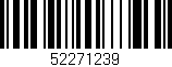 Código de barras (EAN, GTIN, SKU, ISBN): '52271239'