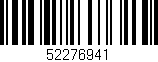 Código de barras (EAN, GTIN, SKU, ISBN): '52276941'
