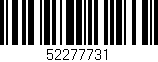 Código de barras (EAN, GTIN, SKU, ISBN): '52277731'