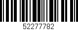 Código de barras (EAN, GTIN, SKU, ISBN): '52277782'