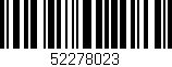 Código de barras (EAN, GTIN, SKU, ISBN): '52278023'