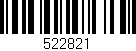 Código de barras (EAN, GTIN, SKU, ISBN): '522821'