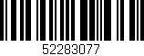 Código de barras (EAN, GTIN, SKU, ISBN): '52283077'