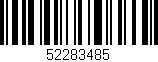 Código de barras (EAN, GTIN, SKU, ISBN): '52283485'