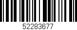 Código de barras (EAN, GTIN, SKU, ISBN): '52283677'