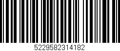 Código de barras (EAN, GTIN, SKU, ISBN): '5229582314182'