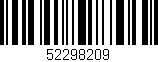 Código de barras (EAN, GTIN, SKU, ISBN): '52298209'