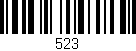 Código de barras (EAN, GTIN, SKU, ISBN): '523'