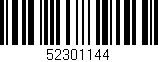Código de barras (EAN, GTIN, SKU, ISBN): '52301144'