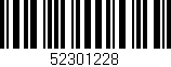 Código de barras (EAN, GTIN, SKU, ISBN): '52301228'