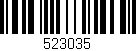 Código de barras (EAN, GTIN, SKU, ISBN): '523035'