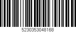 Código de barras (EAN, GTIN, SKU, ISBN): '5230353048168'