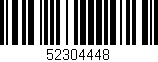 Código de barras (EAN, GTIN, SKU, ISBN): '52304448'