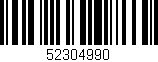 Código de barras (EAN, GTIN, SKU, ISBN): '52304990'