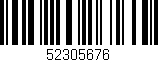 Código de barras (EAN, GTIN, SKU, ISBN): '52305676'