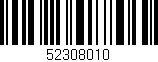 Código de barras (EAN, GTIN, SKU, ISBN): '52308010'